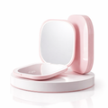 Miroir de Poche LED – Éclairage Intégré, Format Compact